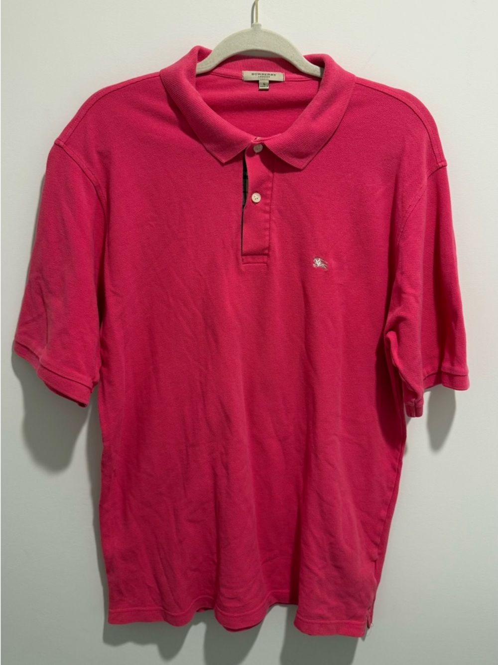 Vintage Burberry Nova Check Polo Shirt
